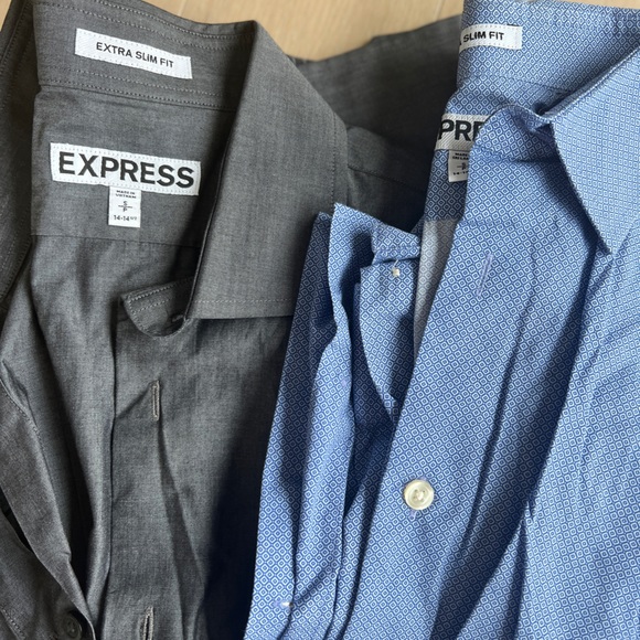 Express Extra Slim Fit Dress Shirt Bundle - Picture 2 of 2